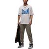 Jordan Brooklyn T Shirts Men's White Crew Neck Moderate HV3895-051