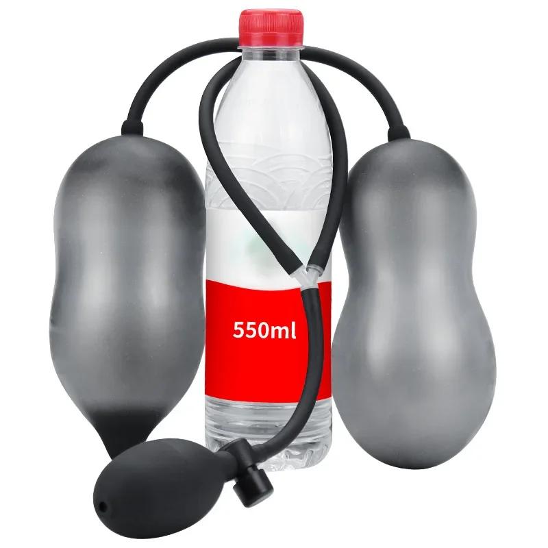 Inflatable Anal Plug Expandable Dildo Pump Butt Plug Anal Dilator Bdsm Sex Toy Gay Prostate Massage For Anus Enlargement By Pump