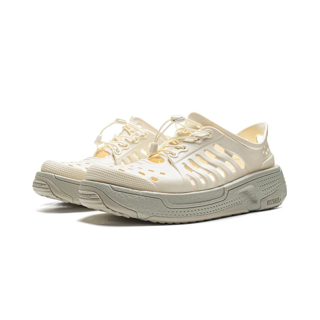 Li Ning EVA Breathable Rebound River Trekking Shoes Unisex Ecru AZGV167-2