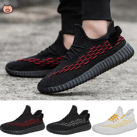 

Мужские дышащие кроссовки, модные плетеные кроссовки с износостойкой подошвой 39 золотой