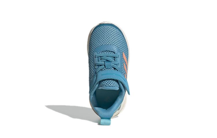 Adidas Fortarun El I Cushioning Abrasion Resistant Breathable Low top Toddler Shoes Blue Orange Infant And Toddler FY1464