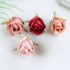 Artificial Flowers Silk Roses Heads Garland Accessory Home Table Wedding Festival Decoration Valentine's Day Diy Gifts Scrapbook