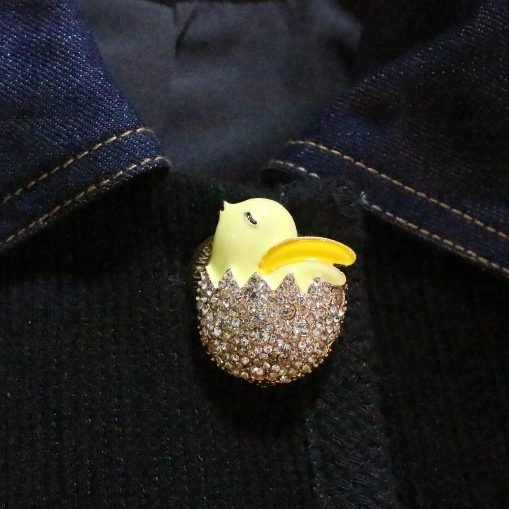 Alloy Baroque Brooch Vintage Brooch Jewelry Cute Chick Brooch Gift