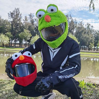 Motorradhelm Mütze Weihnachtsmütze Geschenkhülle Motorrad Funny Heeds Crazy Case Crash für Outdoor personalisiert Vollständig