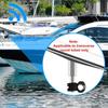 Satellite Dish Support Bracket Adapter Adjustable Roof Rack Clamp Fit for Gen 3 Mini Outdoors Enthusiasts Quick Assembly