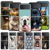 French Bulldog Dog Pet Phone Case For Samsung Galaxy Z Flip3 Flip4 Flip5 Case Shell For Z Flip 3 4 5 6 7 Hard Folding Back Cover