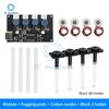 DC5V Four Spray with Colorful Atmosphere Lighting Humidifier Module Atomization Control Board DIY Ultrasonic Nebulizer TYPE-C