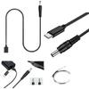 100W Laptop Charger Cable for DC 5.5x2.1mm to Type C Laptop Power Adapter Connec