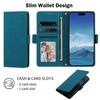 Leather Wallet Flip Case For Tecno Spark 40 40C 30 20 20C 10 10C 9 9T 7 7T 7P 5 6 8C 6 go Pro + Air Magic Magnetic Closure Cover