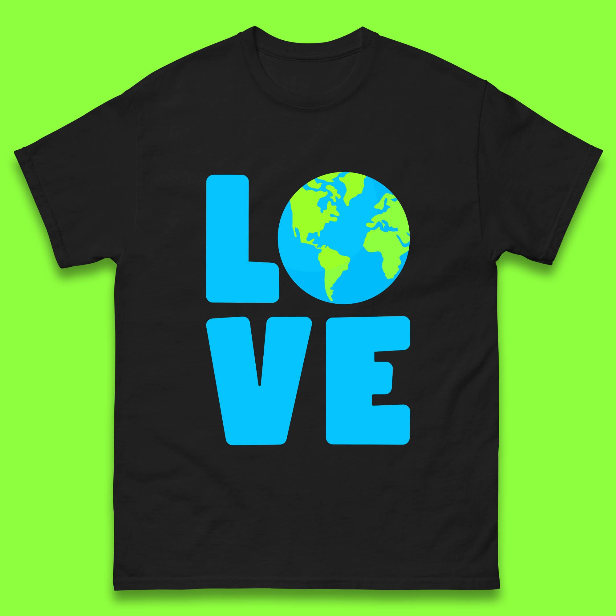 Love Earth Day Environmental Climate Change Save The Planet Mens Tee Top S