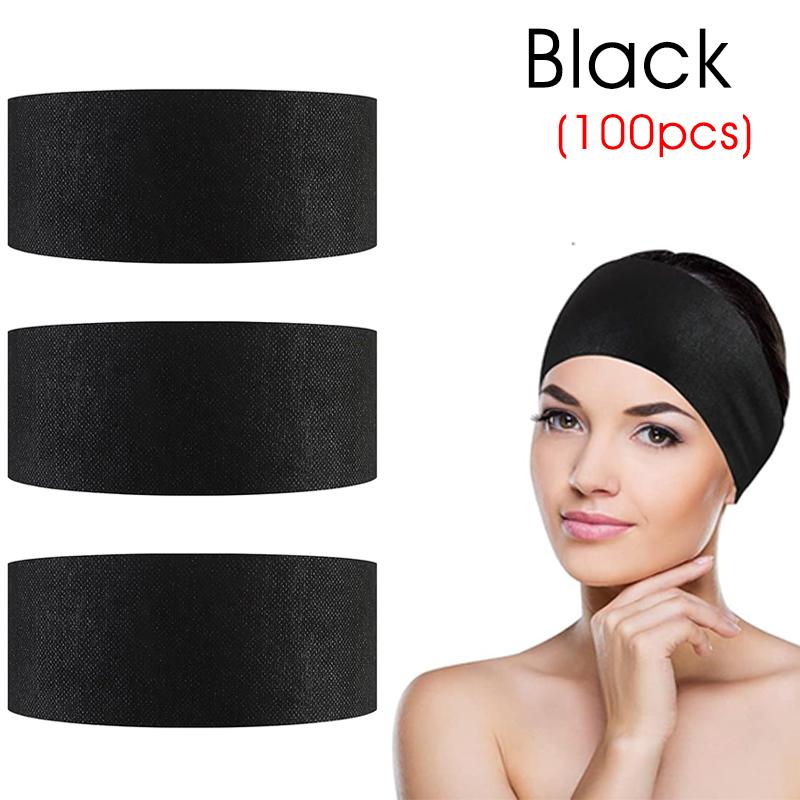 10/50/100 stuks Wegwerp SPA Gezichtshoofdbanden Wit Gezichtsschoonheidsspecialist Hoofdband Wrap Non-woven Zacht Huidverzorging Schoonheidssalon Benodigdheden