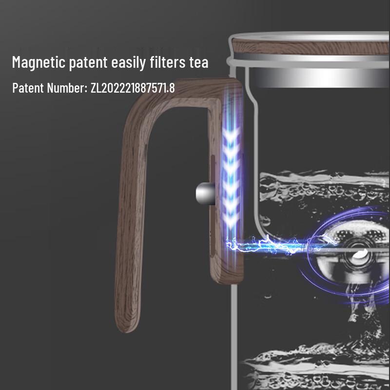 Magnetic Tea Infuser Glass Teapot