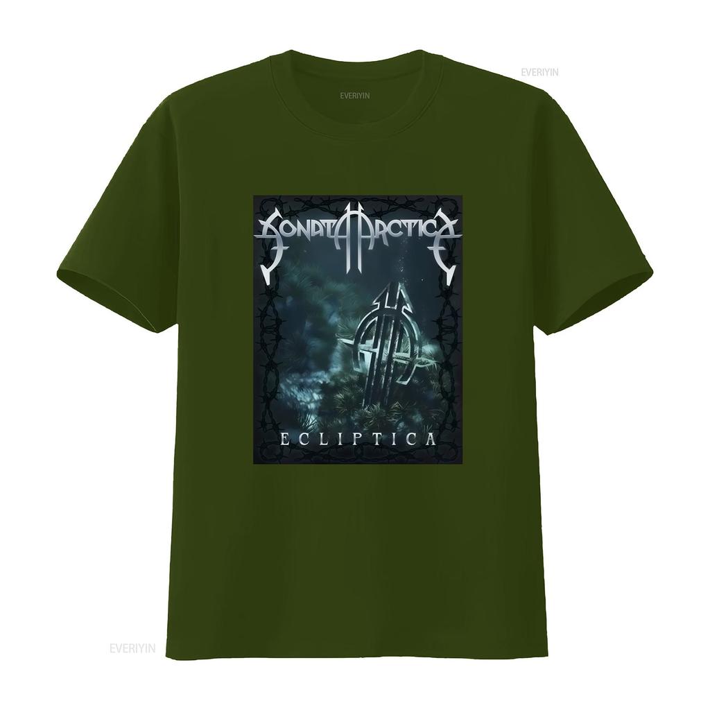 Sonata Arctica Ecliptica Music Underground Classic T Shirt Available In S 5xl Sizes Vintage Top For Everyday Wear