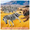 TAKARA TOMY AniA AL-37 Zebra Animal Toy for Ages 3 and Up