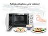 Midea Microwave Oven, Multifunctional 21L Mini Turntable, Mechanical Model M1-L213B.