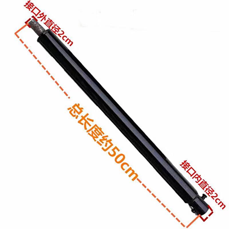 Manganese Steel Earth Auger Drill Bit with 50cm Extension Rod
