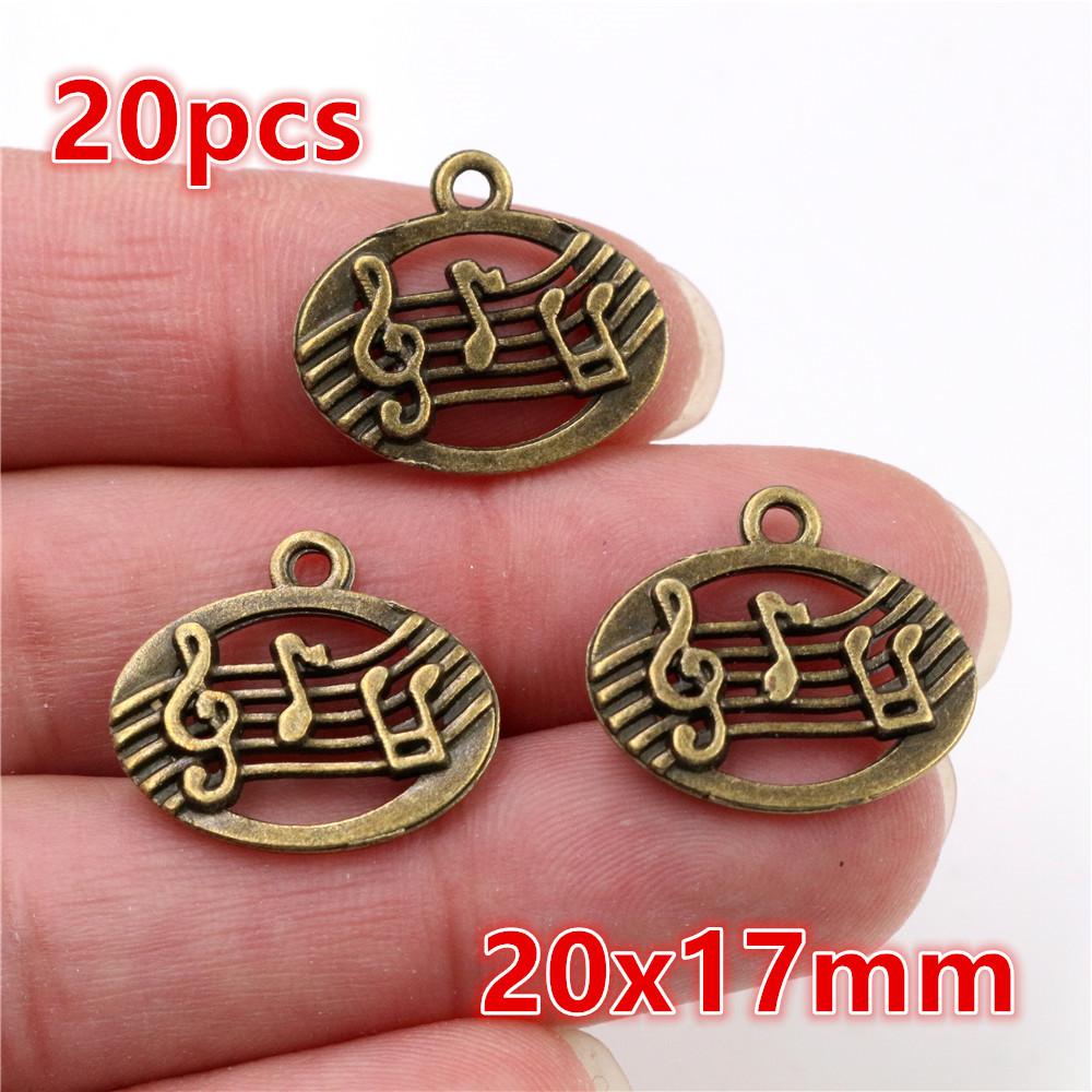 Fashion Bronze Charms Heart Star Leaf Arrow Cute DIY Jewelry Making Pendant Fidings for Necklace Bracelet Accessories 