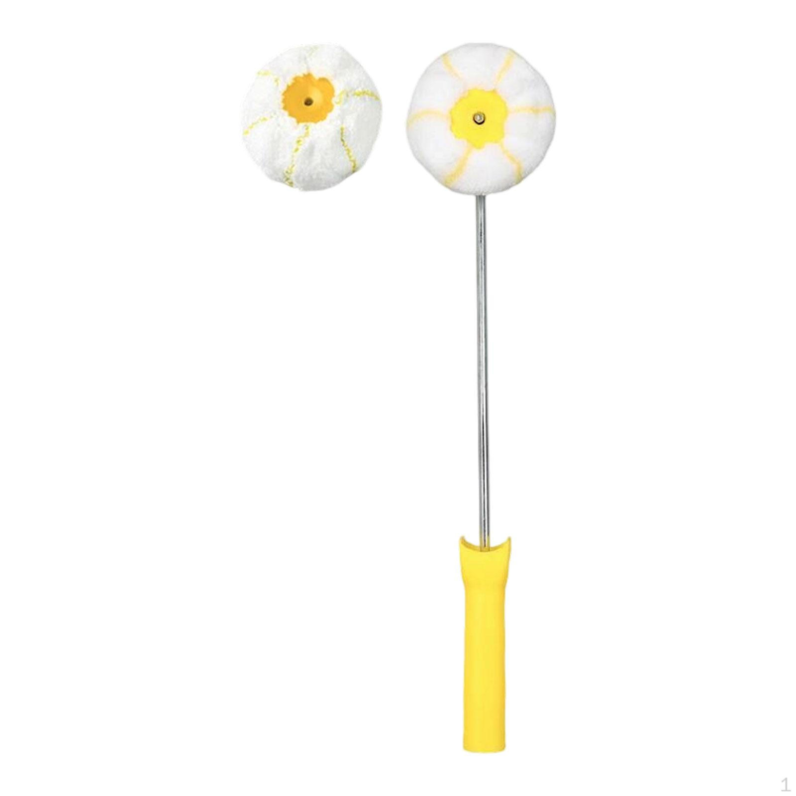 

Угловой малярный валик со сменным блоком Принадлежности для покраски дома Практичный инструмент для гипсокартона