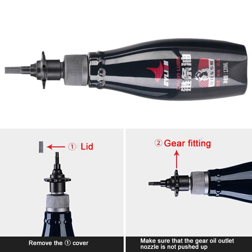 Bicycle Chain Lubricant Silicone Rust-proof MTB Road Bike Chain Cleaning Lubricating Oil Water Resistant Lubricant Cycling Tools