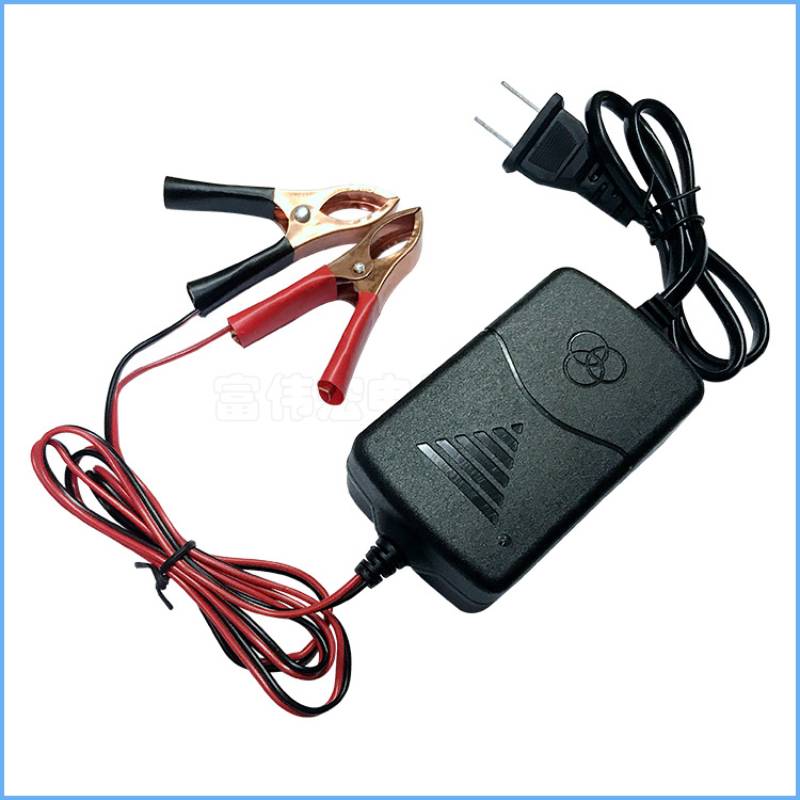12V 1.0A Battery Charger AC 100-240 V US/EU Plug Lead Battery Charger With Indicator Light For Electric Car Accessories