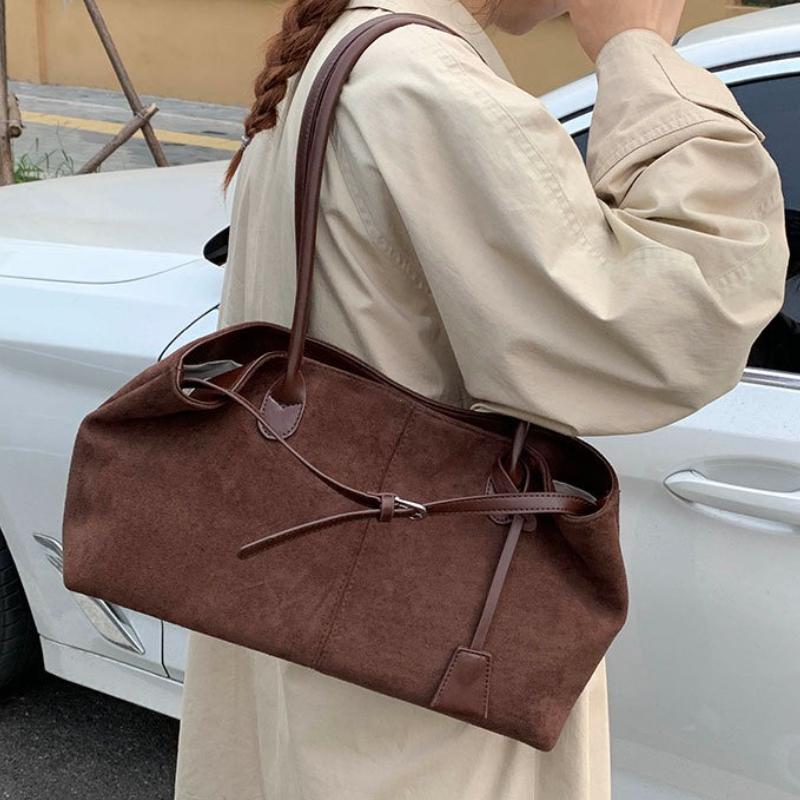 Tote Bag Designer Retro PU Leather Shoulder Bag for Women42611902Winter Trend Y2K Fashion Handbags Females Travel Luxury Handbag