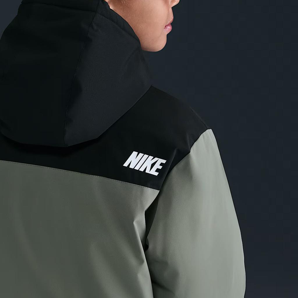 Nike Kids Jackets Hooded Moderate IQ9990-320