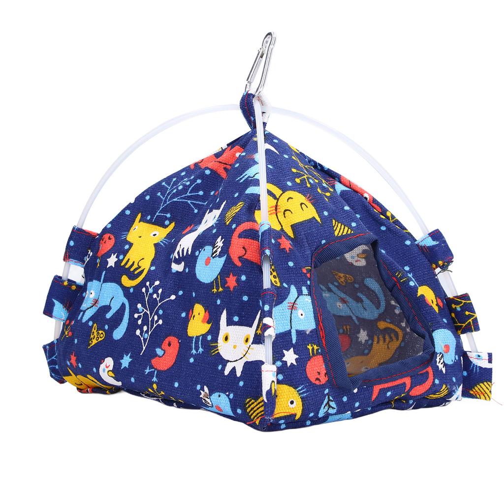 Bird Bed Hook Design Save Space Foldable Portable Soft Comfortable Hangable Bird Tent for Home