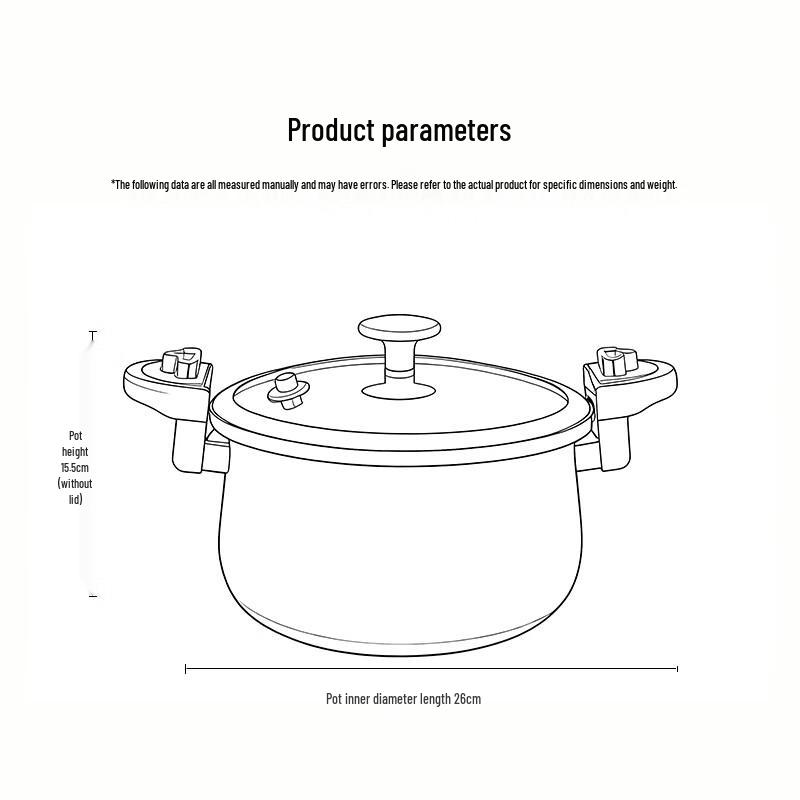 Zhang Xiaoquan Jade Flame Micro-pressure Soup Pot