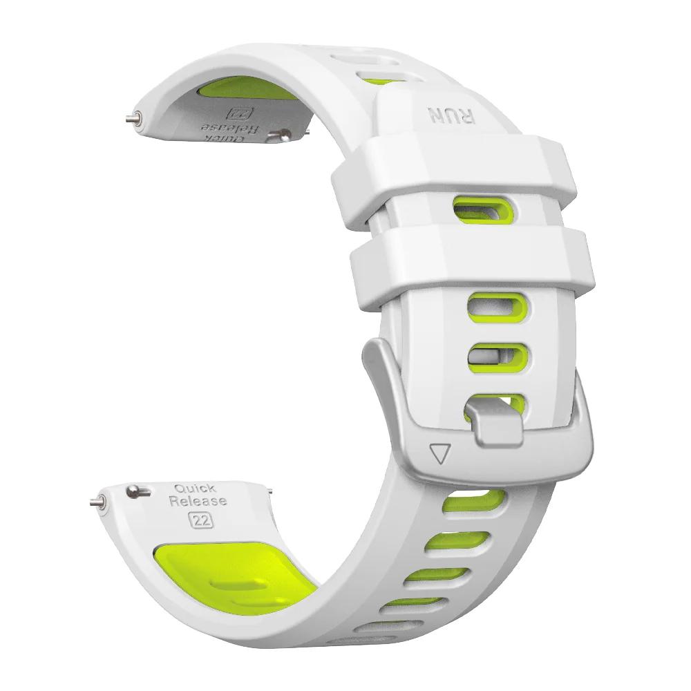 22mm Silicone Strap Forerunner  570-47mm 970 965 955 945 935 745 Watchband For Venu3 2 For Garmin Active Fenix ChronosWristband