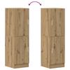 Artisan Oak Kitchen Cabinet 38 X 41.5 X 131.5 Cm Engineered Wood
