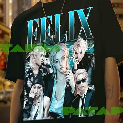 Felix Stray Kids Shirt, K-Pop Fan Graphic Tee, SKZ Idol T-Shirt, Unisex Cotton Shirt for STAY Fans, Felix Skz Shirt