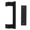 Black Barn Door Handle Durable Glass Door Pull Modern Sliding Door Handle  Balcony