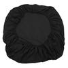Fitted Sheet Washable Solid Color Bed Sheet Breathable Fitted Mattress Protector for Bedroom Black