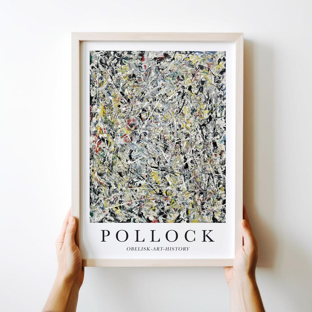 Plakat obelisk art history Pollock