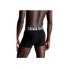 Calvin Klein Jacquard Logo Minimalist Soft Mid-Rise Boxer Briefs Men underwear Black 000NB3608A-UB1