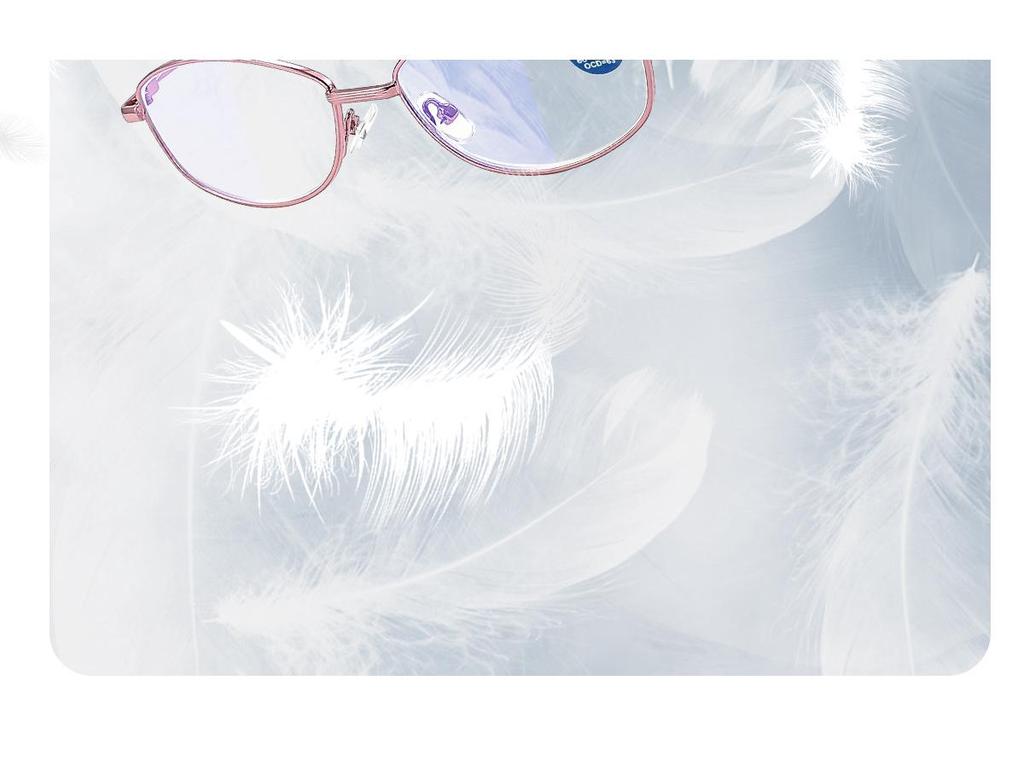 2025 Ladies' HD Anti-Blue Light Metal Fashion Reading Glasses