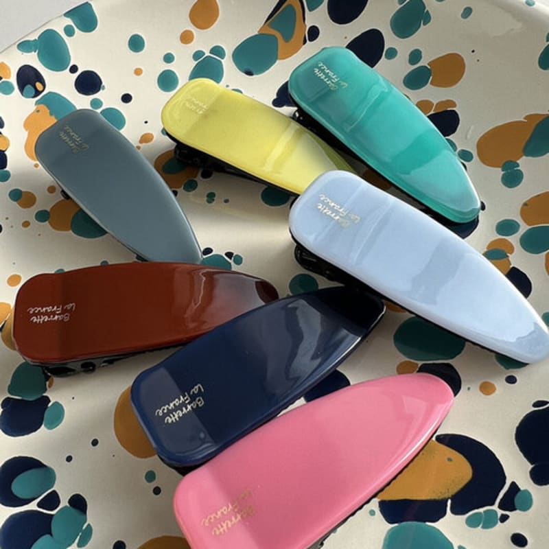 

mosxe Fancy hair pin (7color) pure green