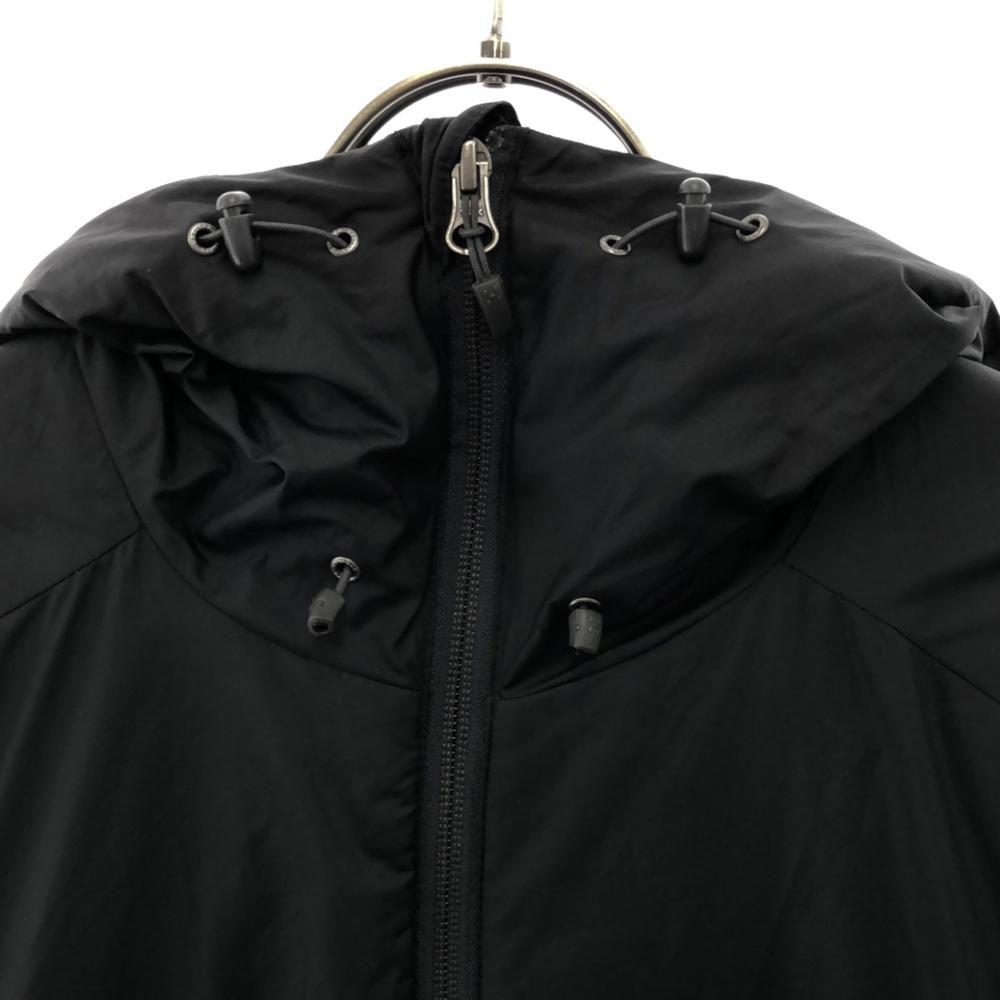 Haglofs Logo Print Hooded Batting Jacket M Black Outdoors Men's Used