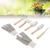 Garden Tool Set, Stainless Steel Shovel, Trowel,   Pull , Fork Rake with Gloves, Garden Tools for Garden, Patio, Farm