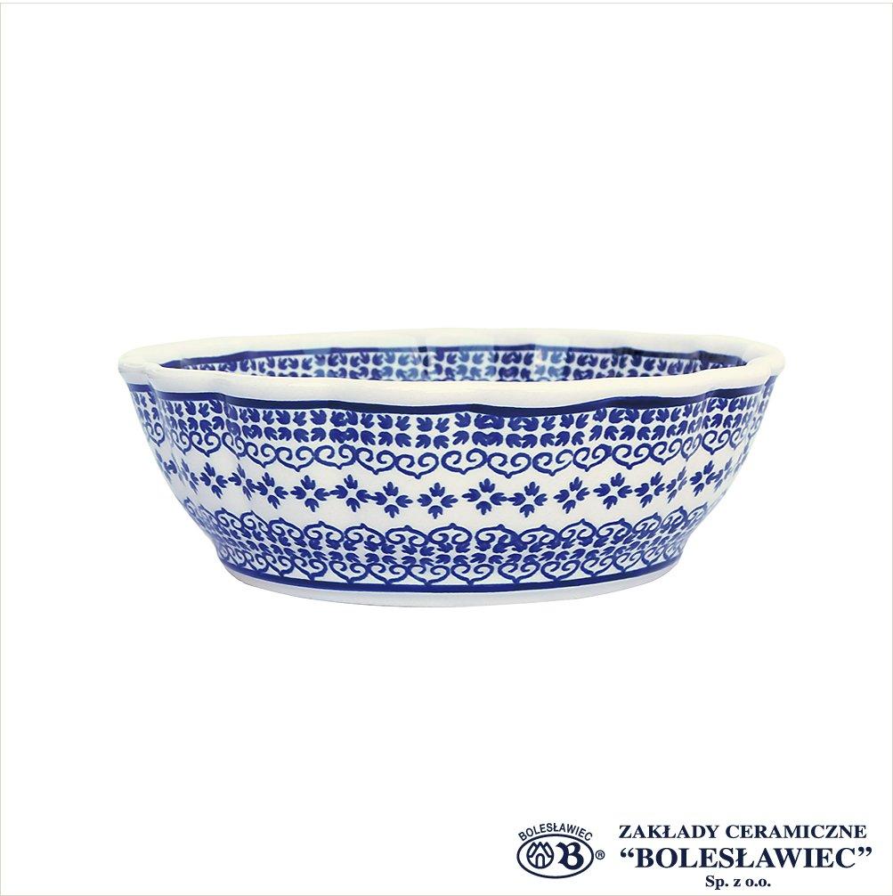 Základy Keramické Keramické Bolesławiec Mísa Polská keramika Bolesławiec/Závody (MISKA) 21cm-922