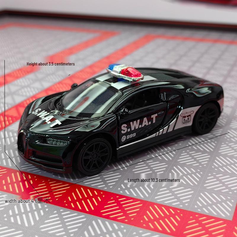 1:43 Alloy Pull-Back Sports Car Toy Figurine for Kids - Claw Machine Gashapon Gift.