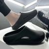 Fashion Men's Anti Skid Clogs Slip On Breathable Casual Home Slippers Lightweight Summer Beach Sandals For Men Chef Shoes