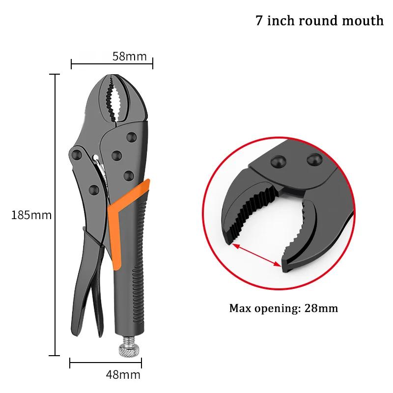 

Многофункциональные клещи 7/9/10 Ручные клещи Промышленные зажимы Круглые/прямые губки Электрические клещи Ручной инструмент