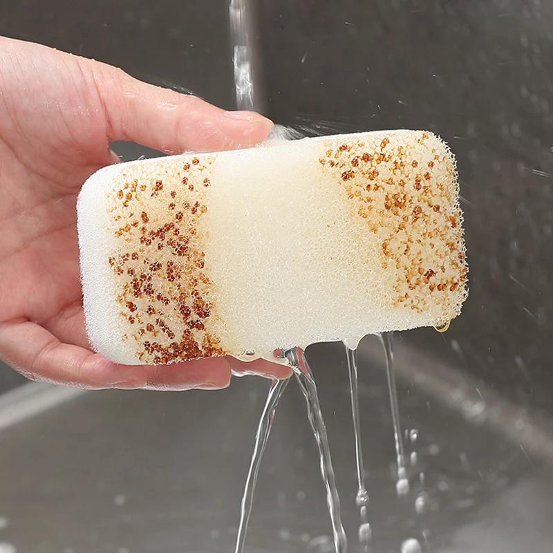 Kitchen Accessory Dishwasher Sponge Sink Cleaning Tools Small Item Cheap Products Scouring Pad Scourer Home Useful Little Things