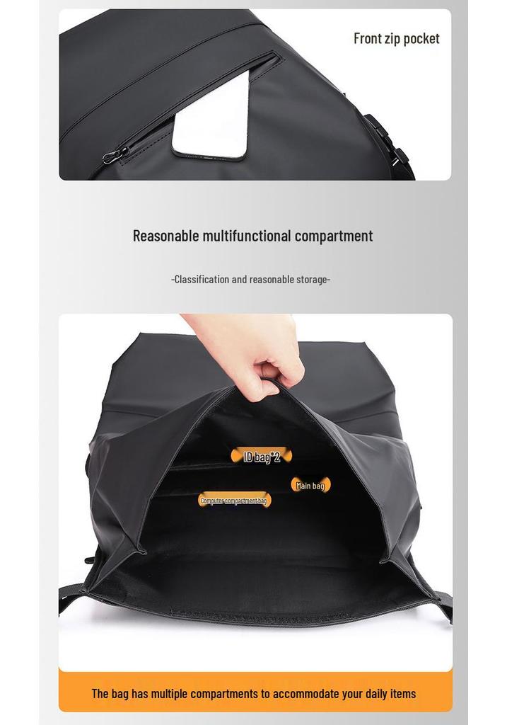 Premium Stylish Large-Capacity Men's Travel and Business Backpack
