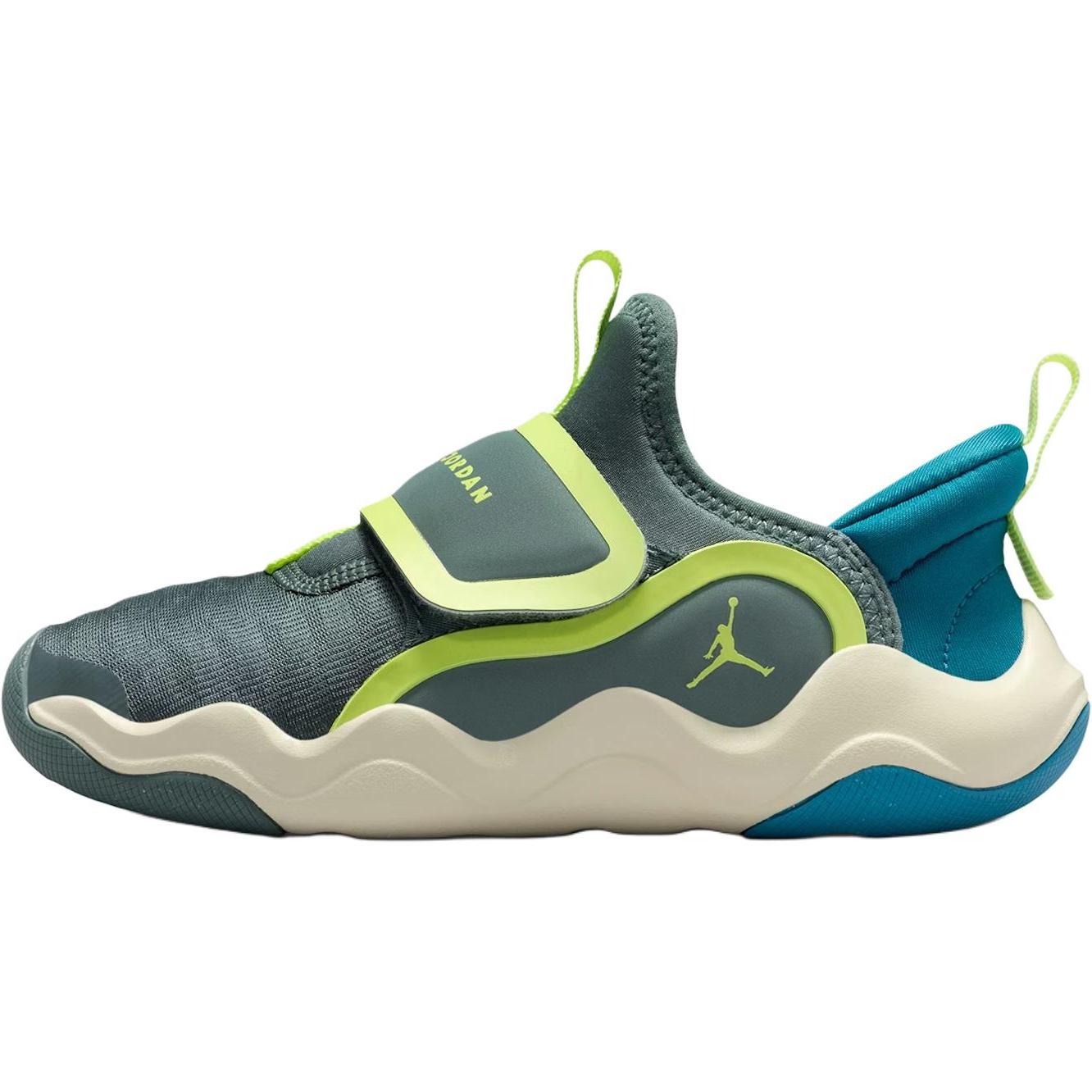 

Кросівки Air Jordan 23/7.2 Easyon PS Hasta Green Abyss для дітей Синій Колір Морського Скла Світло-Лимонний Поворот HF3415-302 33.5