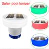 Solar Pool Ionizer Light Up Chlorine Holder Adjustable ChemicalDelivery Pool Chlorine Tablet Dispenser For Pool Hot Tub