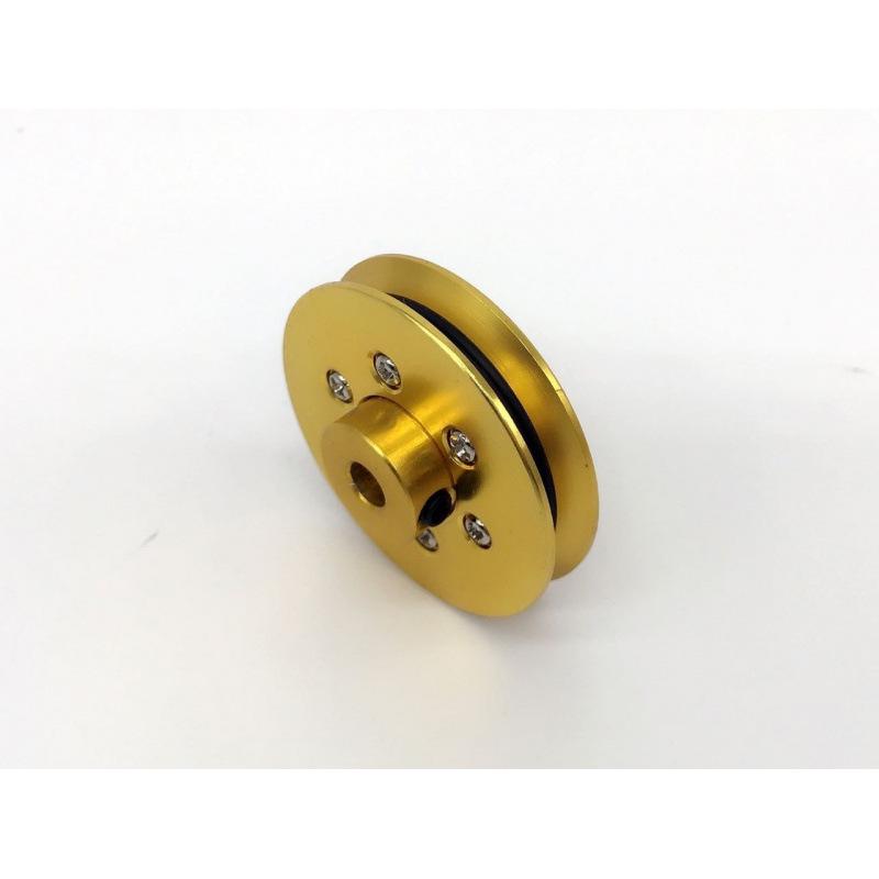 Winding Machine Tension & Guide Wheels with Magnetic Damper & Aluminum Design
