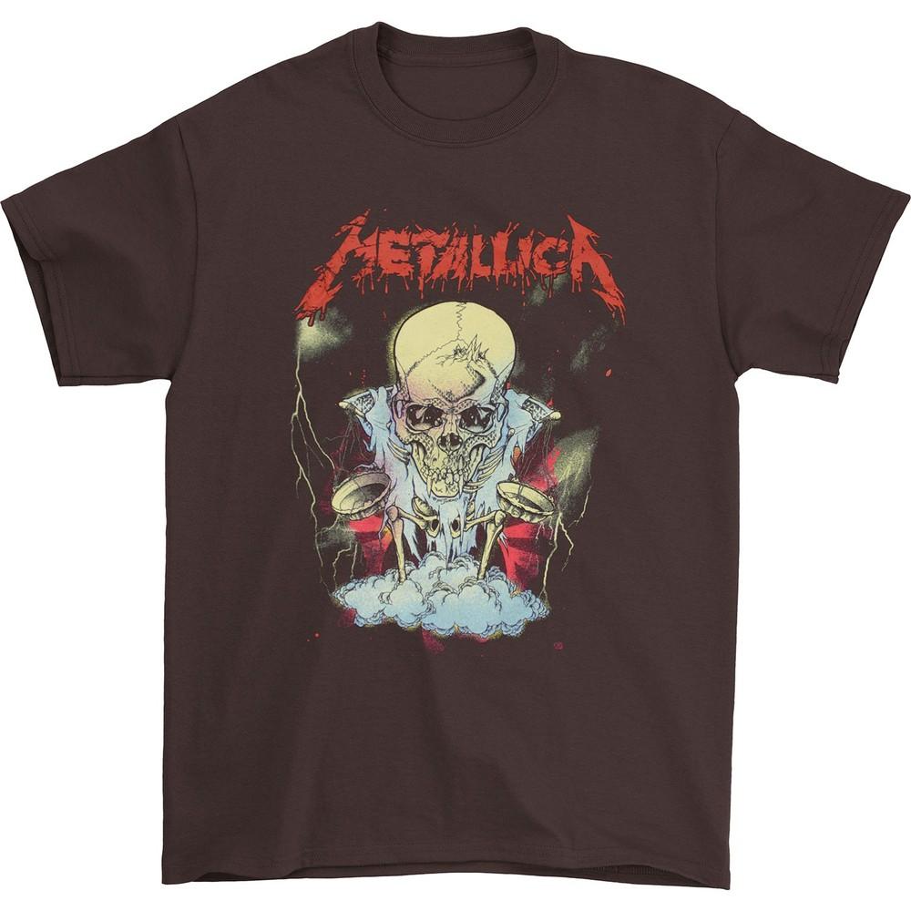 Metallica Scales Of Justice T-shirt X-Large Brown Unisex T-Shirt S