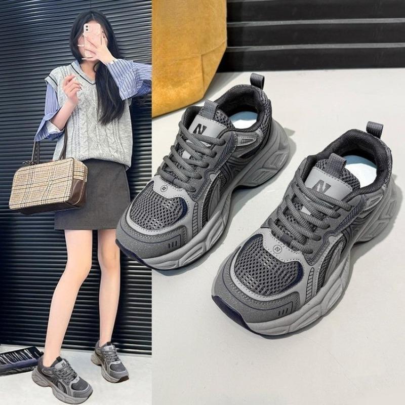 

Dad Shoes - New Women s Style Multi-Functional Casual Running Sports Shoes 40 сірий/синій